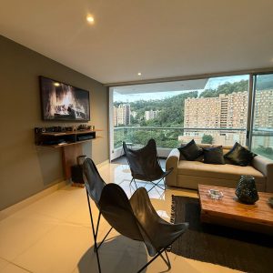 Apartaestudio amoblado en el poblado