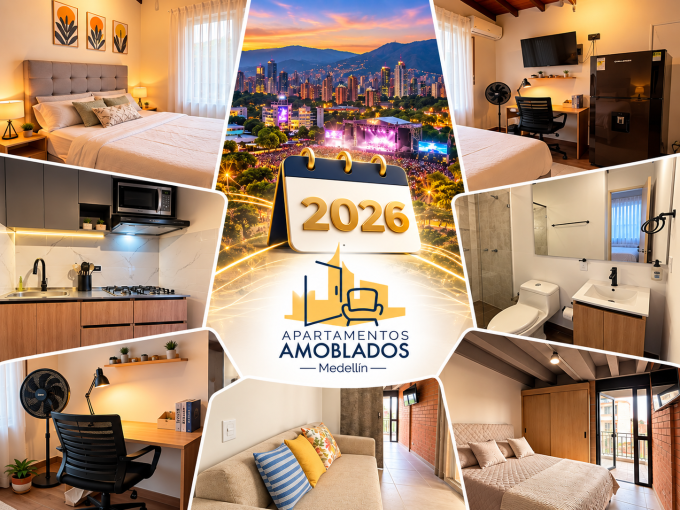 Eventos en Medellín 2026 y apartamentos amoblados para visitantes