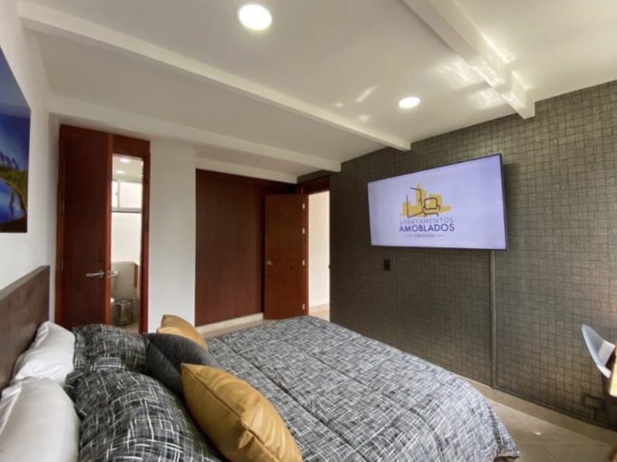 Habitación de apartamento amoblado en Loma del Indio, Medellín